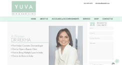 Desktop Screenshot of drrekhasheth.com